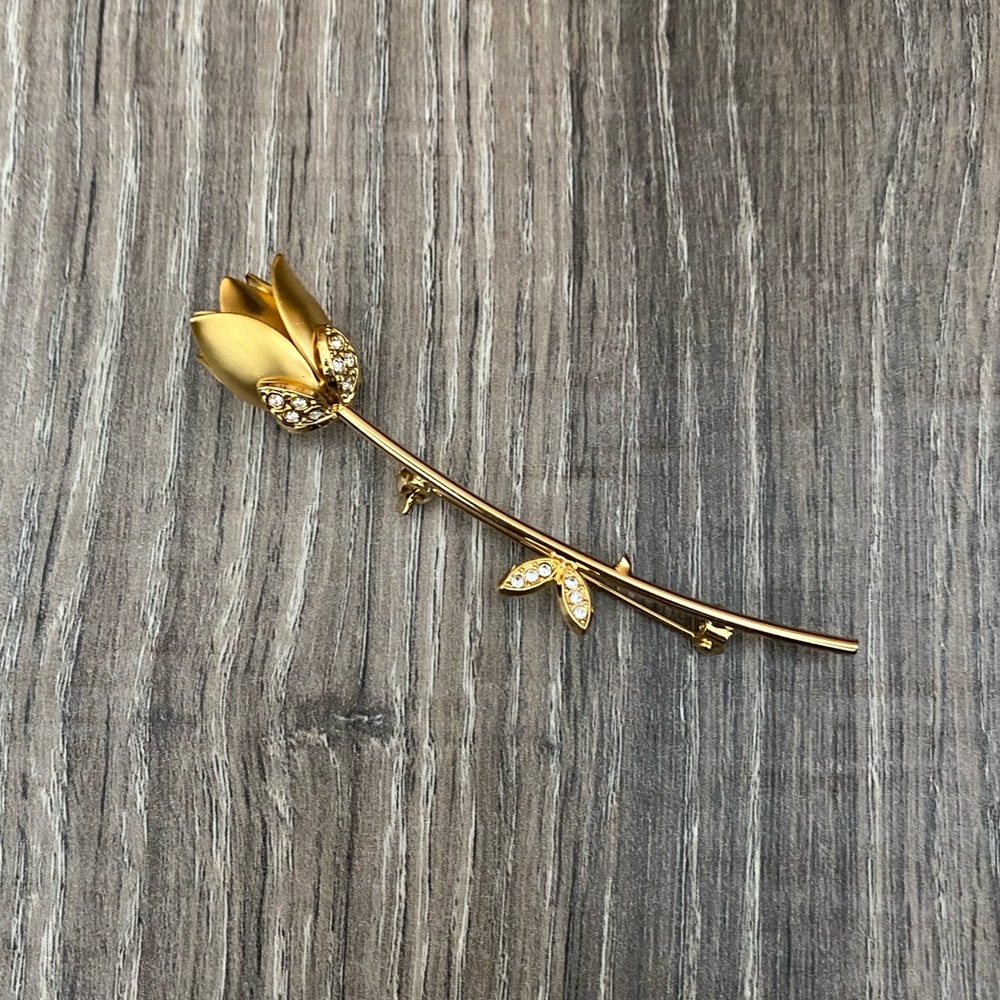 Vintage Tulip Brooch